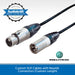 AudioKraft Konnect Custom Series | Premium XLR Microphone Cable