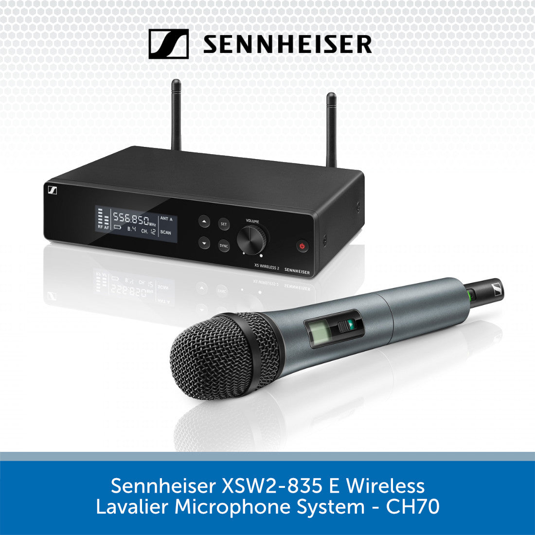 Sennheiser XSW2 835 E Wireless Handheld Microphone System Audiovolt