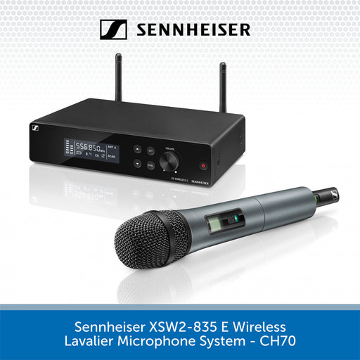 Sennheiser XSW2-835 E Wireless Handheld Microphone System - CH70