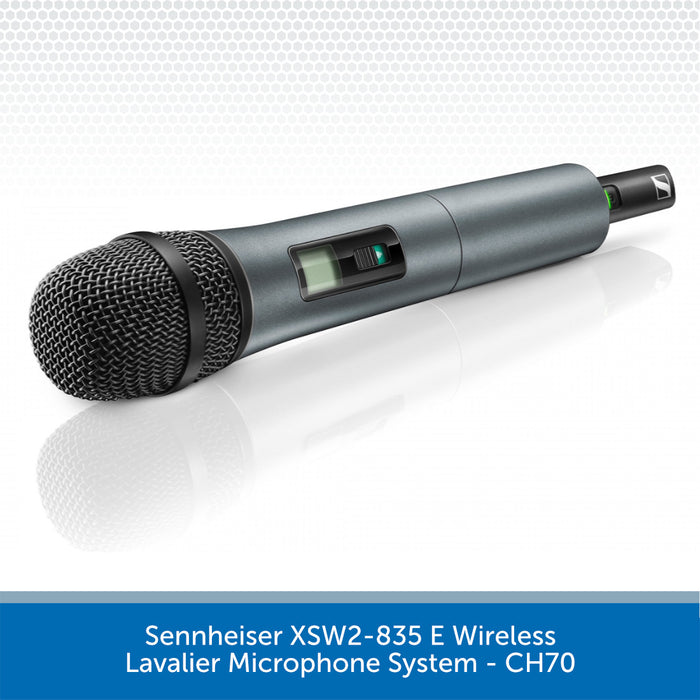 Sennheiser XSW2-835 E Wireless Handheld Microphone System - CH70