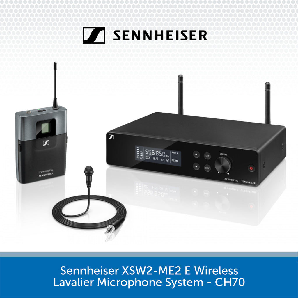 Sennheiser XSW 2 ME2 Wireless Handheld Microphone System Audio