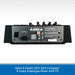 Allen & Heath ZED-6FX Compact 6 Input Analogue Mixer with FX