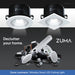 Zuma Luminaire Smart LED Ceiling Downlight with Wireless Circadian Rhythm Lighting