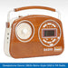 Steepletone Devon 1960s Retro-Style Portable DAB & FM Radio