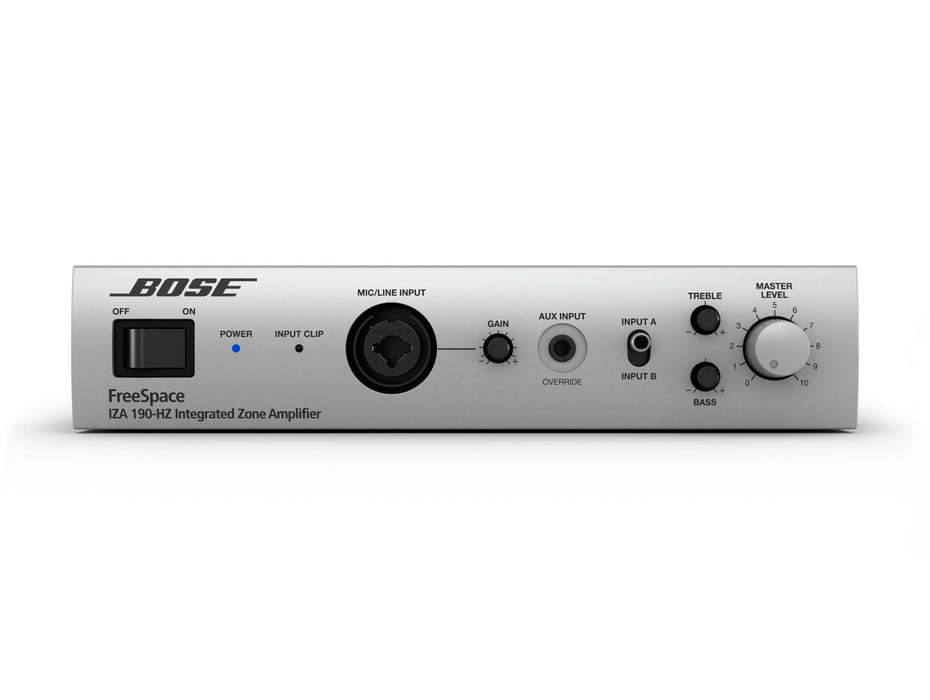 Bose FreeSpace IZA 250-LZ 2x50W Class-D Integrated Zone Amplifier, 4/8 Ohms Operation