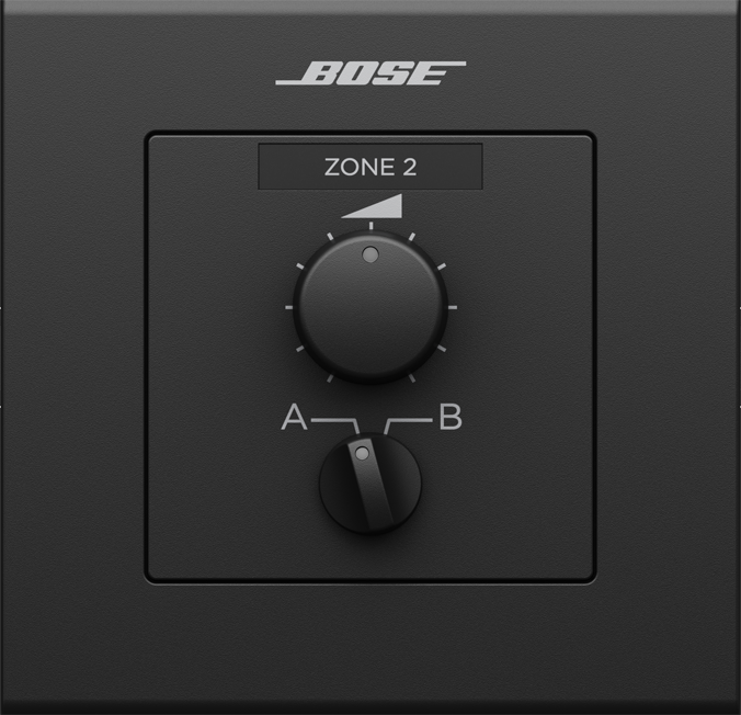 Bose ControlCenter CC-2 Wall-Mount Source & Volume Controller for FreeSpace Amplifiers - Black or White