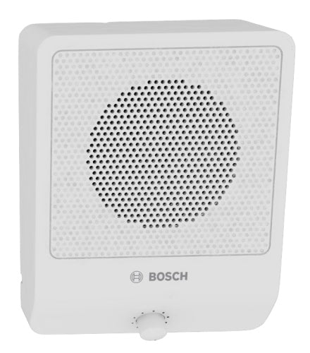 Bosch LB10-UC06V-D/L 6W 100V Wall-Mount Cabinet Speaker with Volume Control, Black or White