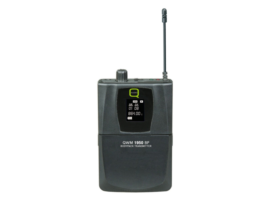 Q-Audio QWM1950ZBP - UHF Beltpack Transmitter (for QWM1950)