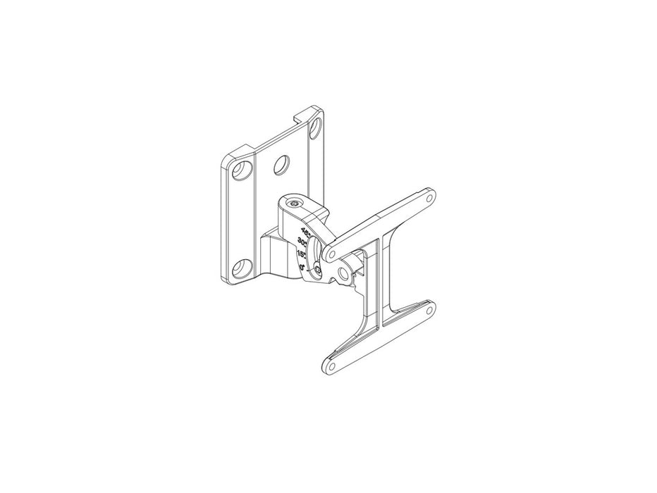 FBT WM-68 Directional Wall Mount Bracket for Canto 8 Speakers - Black or White