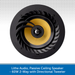Lithe Audio, Passive Ceiling Speaker - 60W 2-Way with Directional Tweeter