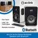 AV:Link Active Stereo Bookshelf Speakers with Bluetooth