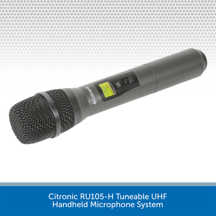 Citronic RU105-H Tuneable UHF Handheld Microphone System