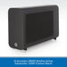 Q Acoustics 3060S Slimline Active Subwoofer, 150W (Carbon Black)