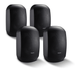 4 Pack of Apart MASK4CT-BL Two-Way Loudspeakers in Black