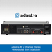 Adastra A2 2 Channel Stereo PA Amplifier, 2 x 200W, 4Ohm with Bluetooth connectivity