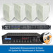 Automated Announcement & Music PA System for Warehouses & Factories - Wall Mount or Pendant Speakers
