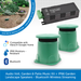 Audio Volt, Garden & Patio Music Kit + IP66 Garden Landscape Speakers - Bluetooth Wireless Streaming