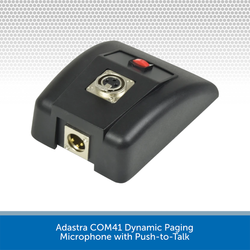 Adastra COM41 Dynamic Paging Microphone with Push-to-Talk