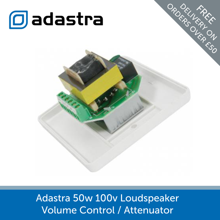 Showing the inside of a Adastra 100v 50w Loudspeaker Volume Control / Attenuator