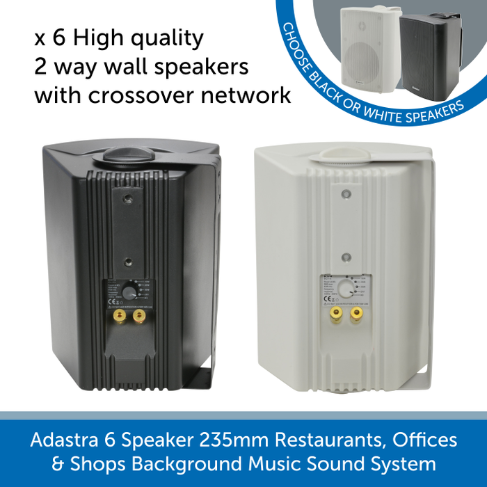 High quality 2 way wall speakers by Adastra