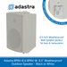 Adastra BP6V-B & BP6V-W  6.5" Weatherproof Outdoor Speaker