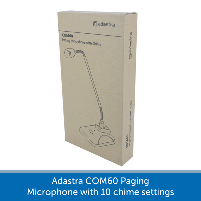 Box for Adastra COM60 Paging Microphone 