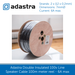 Adastra Double Insulated 100v Line Speaker Cable 100 meter reel Black 6A max