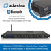 Adastra MM3260 Rack-Mount Mixer Amplifier Built-in media player & Bluetooth connectivity