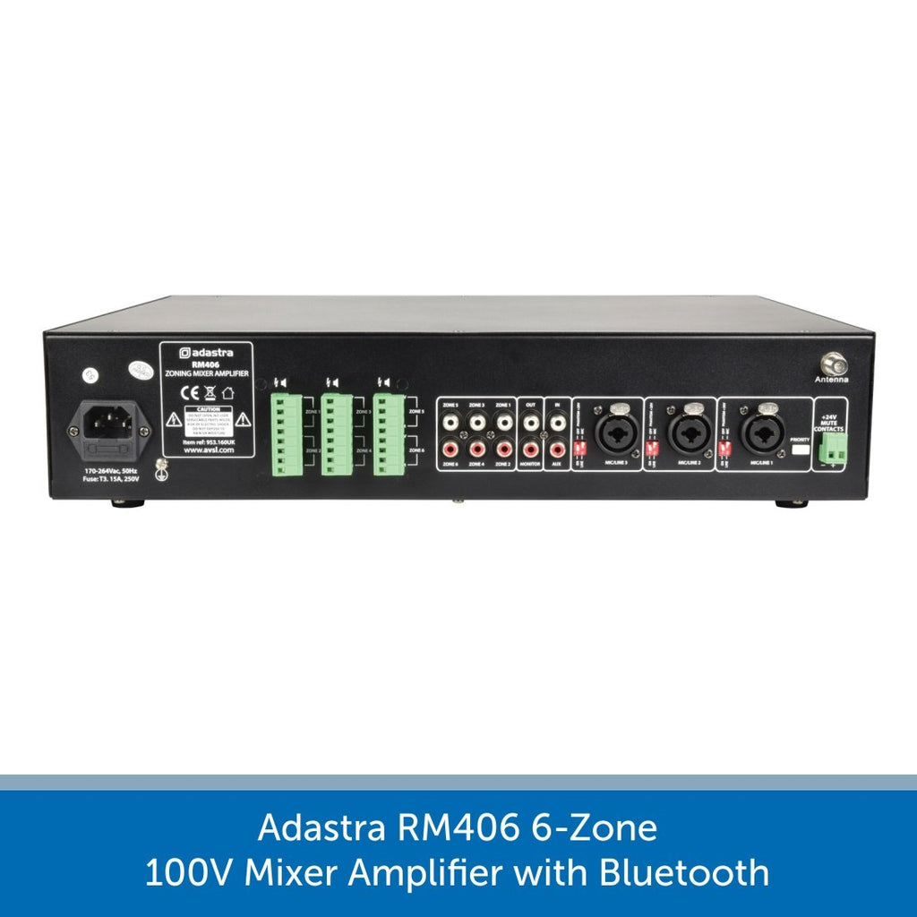 MultiZone Amplifiers for Commercial Audio Audio Volt