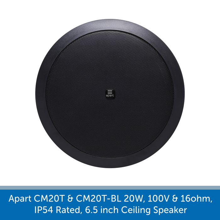 Apart CM20T & CM20T-BL 20W 100V IP54 6.5