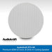 Audiokraft 6.5 inch Premium 60W Ceiling Speakers & Adastra A4 Amp - Dual-zone system