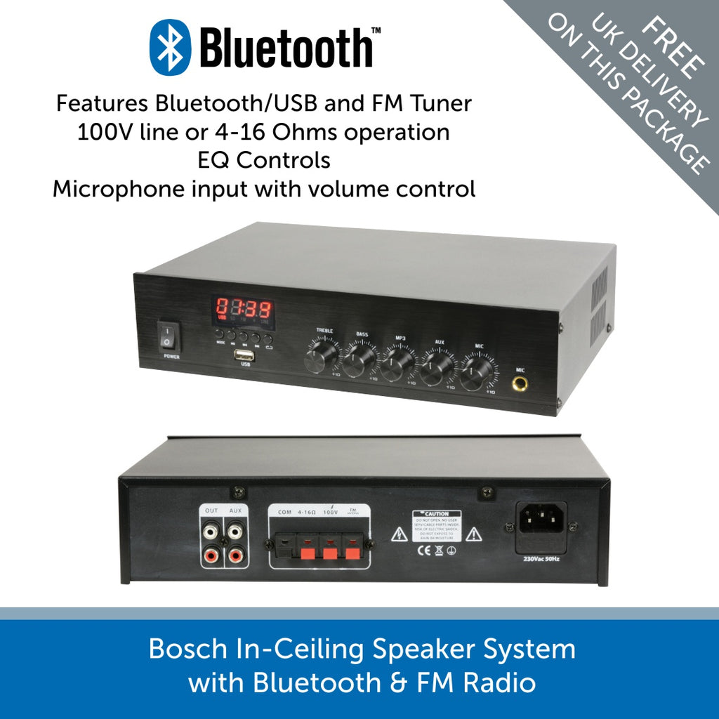 Bosch Commercial Audio 100V Speakers Amplifiers Audio Volt bosch-commercial-audio-100v-speakers-amplifiers-audio-volt