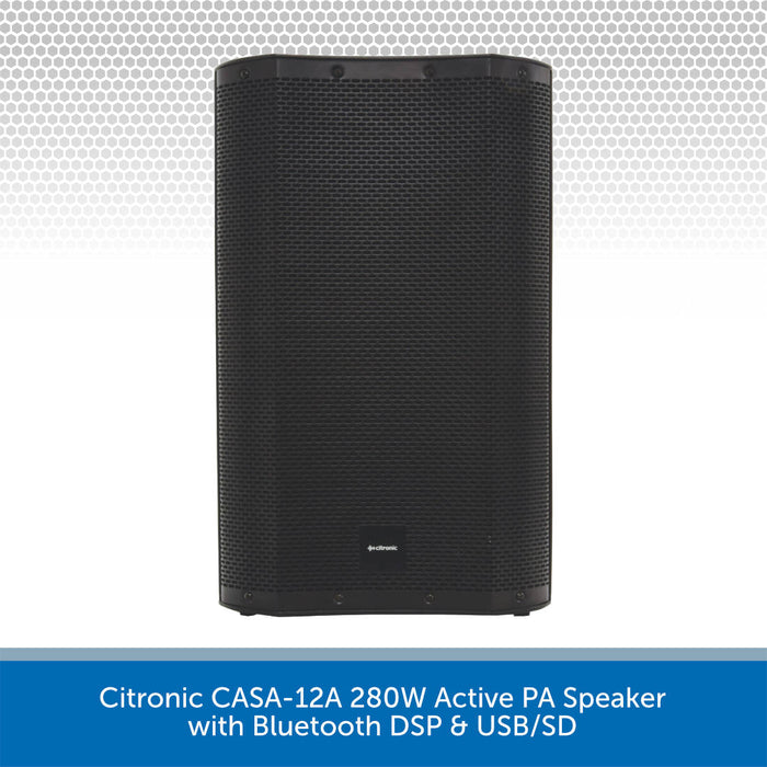 Citronic 840W 2.1 System with CASA-10A Speakers and CASA-12BA Subwoofer