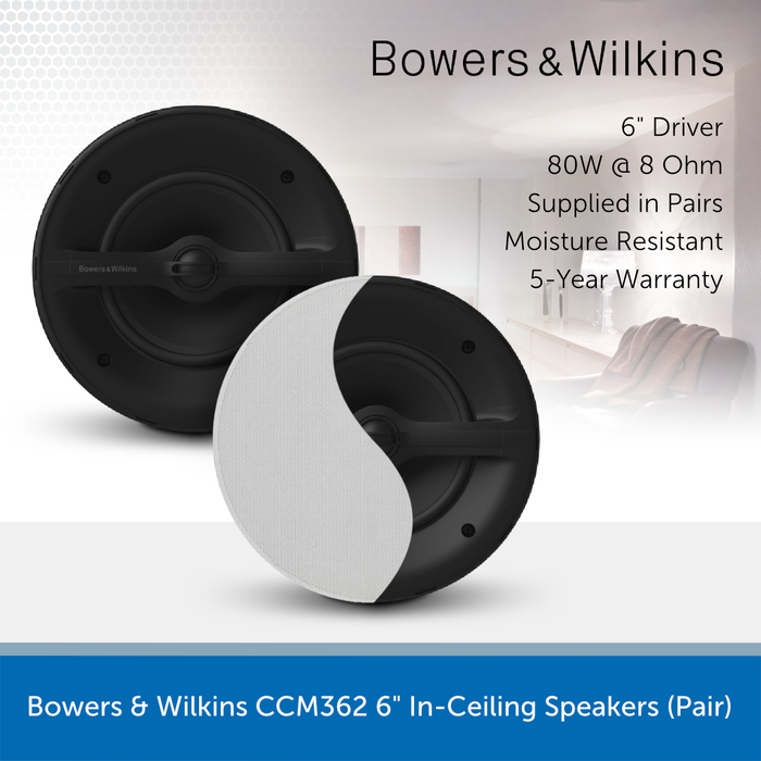 Bowers and wilkins deals ccm362