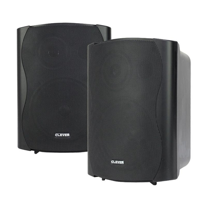 Clever Acoustics BGS Series Wall Mount Speakers - 100V or 8 Ohms, Black or White