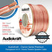 AudioKraft Clarion Series | Premium Transparent HiFi Speaker Cable - PER METRE