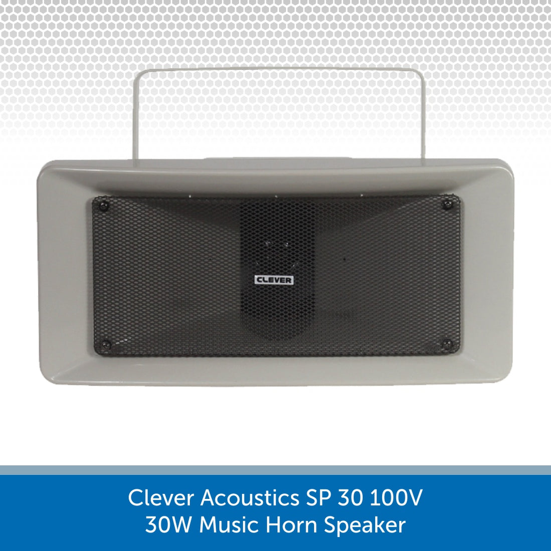 Clever Acoustics SP 30 100V 30W Music Horn Speaker, IP66 | Audio Volt