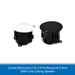 Choose black or white gills - Cloud Electronics CS-C3W & CS-C3B Professional 100V Line Ceiling Speaker (3") - Black or White