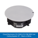 Available with a white grill - Cloud Electronics CS-C5W & CS-C5B Professional 100V Line Ceiling Speaker (5") 