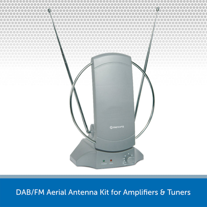 DAB/FM Aerial Antenna Kit for Amplifiers & Tuners