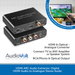 HDMI ARC Audio Extractor, Digital HDMI Audio to Analogue Stereo Audio