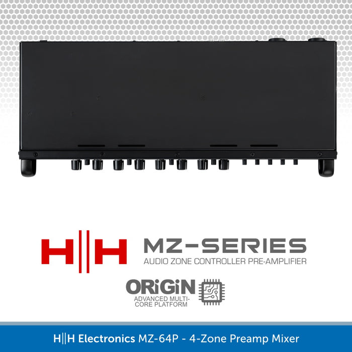 HH Electronics MZ-64P 4-Zone Preamp Mixer