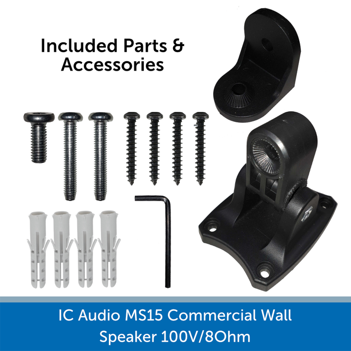 IC Audio MS15 Wall Speaker Parts