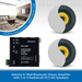 Adastra In-Wall Bluetooth Stereo Amplifier + AudioKraft PCS-60 Ceiling Speakers