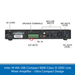 Inter-M MA-106 Compact 60W Class-D 100V Line Mixer Amplifier - Ultra Compact Design