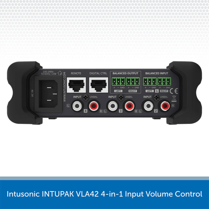 Intusonic INTUPAK VLA42 4-in-1 Input Volume Control