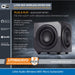 Lithe Audio 4.1 Wireless Ceiling Speakers & Subwoofer with WiFi & Bluetooth