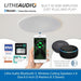 Lithe Audio Bluetooth 5, Wireless Ceiling Speakers x 6 (3 Masters & 3 Slaves)