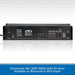 Omnitronic MA-360P 360W 100V PA Mixer Amplifier w/ Bluetooth & MP3 Player