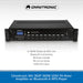 Omnitronic MA-360P 360W 100V PA Mixer Amplifier w/ Bluetooth & MP3 Player